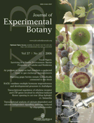 Pre-harvest irrigation research on the cover of the Journal of Experimental Botany
