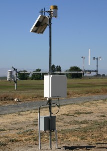 A remote weather station
