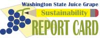 Logo for the Washington State Juice Sustainability Report Card